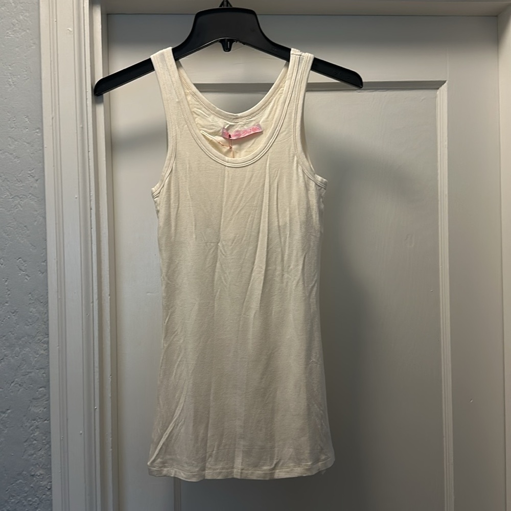 Wendy Glez Long Tank Top w/ Shelf Bra